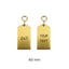 Rectangle Aluminium Hotel Key Tags | Bercy | With Engraving