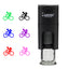 Bicycle Stamp with available ink colours