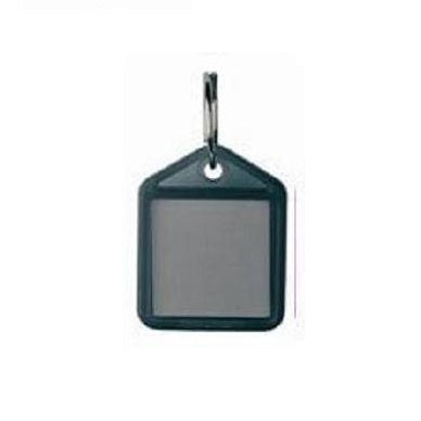 Heavy Duty Black Plastic Key Tags | Paper Insert Key Tags | CombiCraft ...