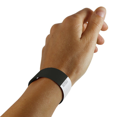 Tyvek Wristbands - Black