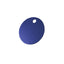 Blue Anodised Aluminium Stamping Blanks for Asset Tagging 30mm or 40mm
