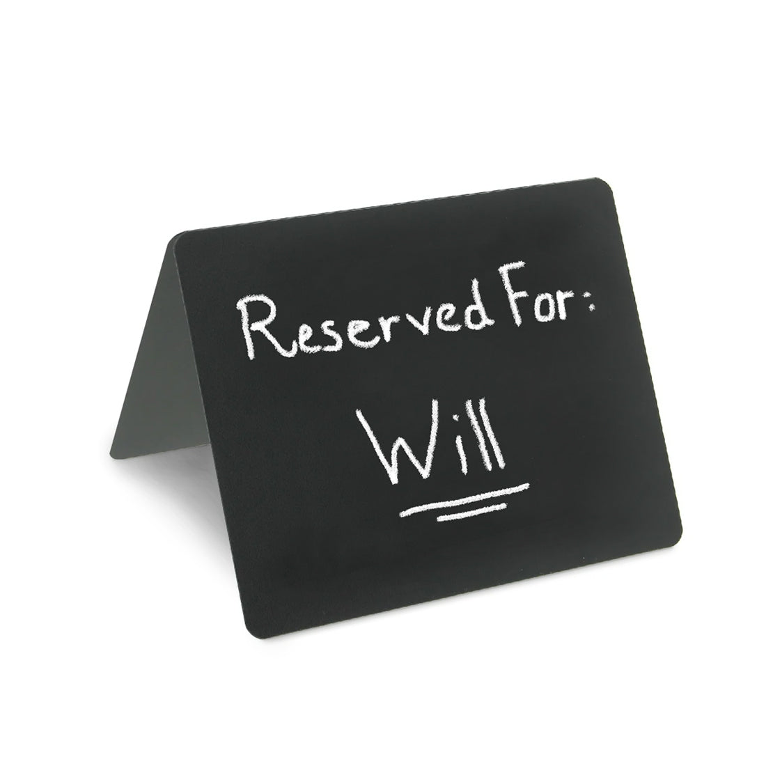 Chalkboard Table Sign | Write-on Table Sign | Plain Table Sign ...