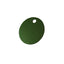 Dark Green Anodised Aluminium Stamping Blanks for Asset Tagging 30mm or 40mm