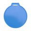 Plastic Round Blank ID Tag Light Blue