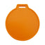 Plastic Round Blank ID Tag Orange