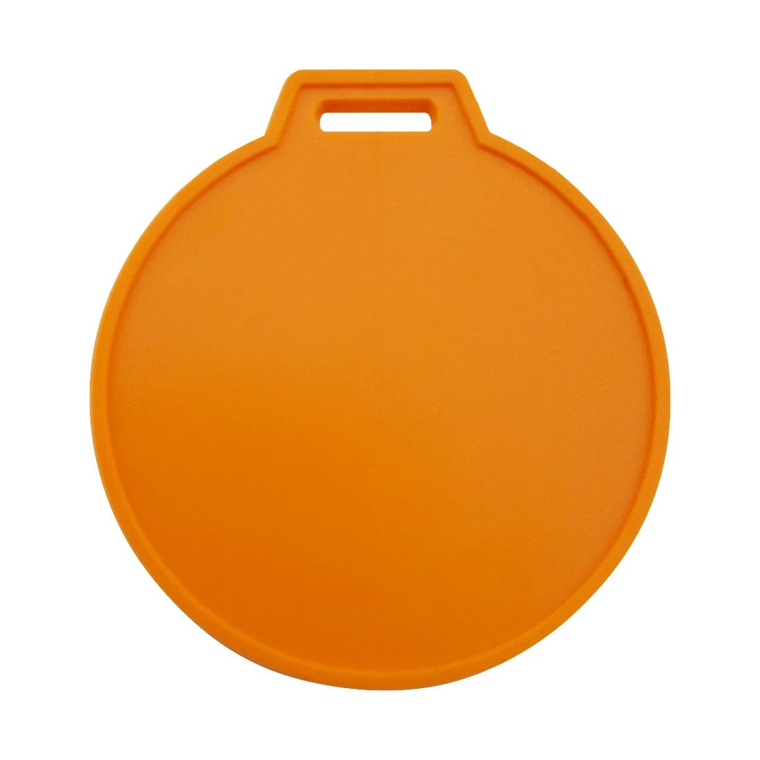 Plastic Round Blank ID Tag Orange