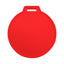 Plastic Round Blank ID Tag Red