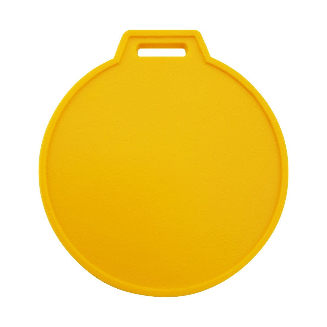 Plastic Round Blank ID Tag Yellow