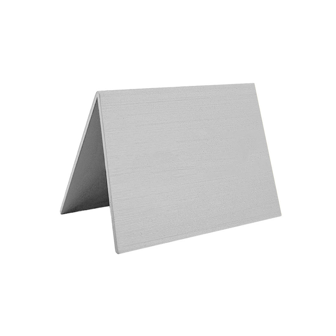 Blank Aluminium Table Number Sign 60x50mm A-Frame