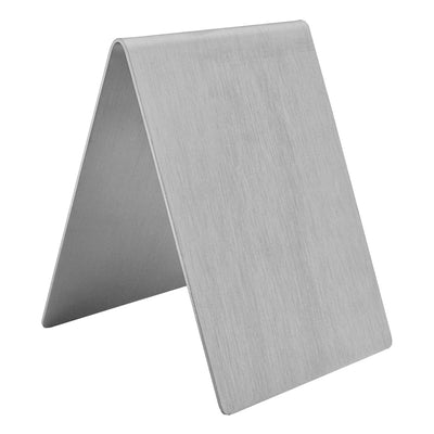 Blank Metal A-Frame Table Sign Stainless Steel 70x100mm