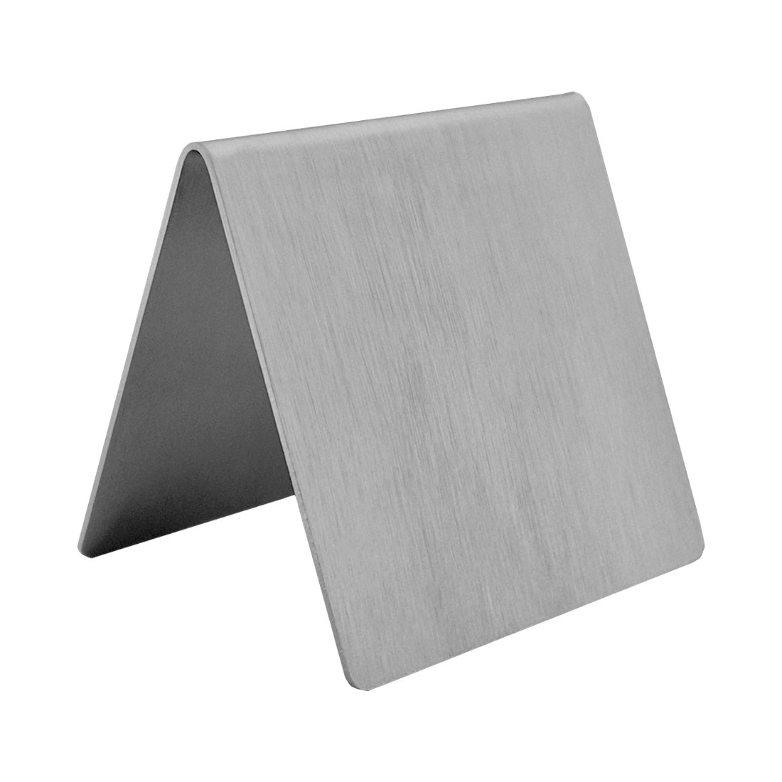 Blank Stainless Steel A-Frame Table Sign 70x70mm 