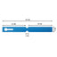 Blue Loop Tags 120x13mm 