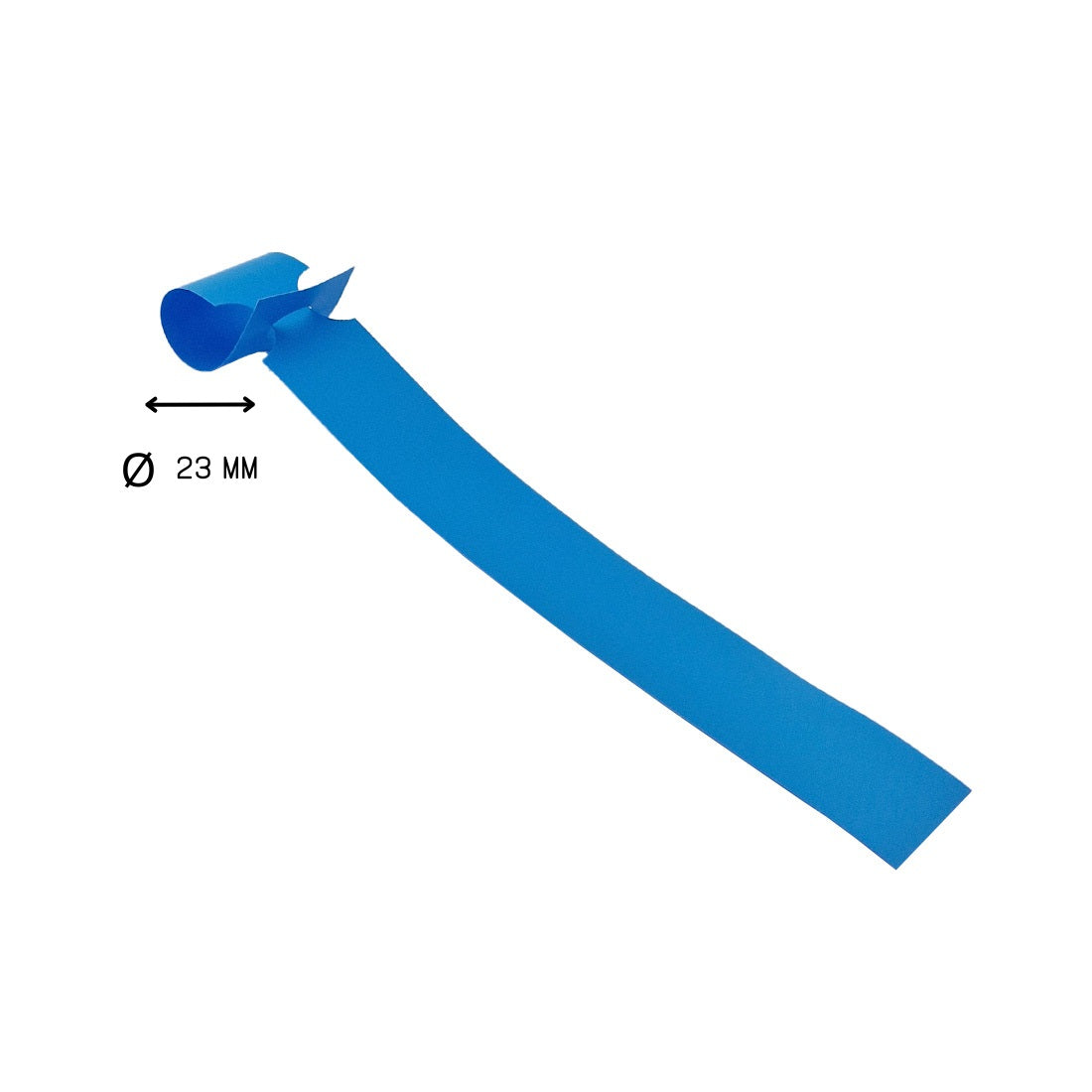 Loop Lock Labels On Roll | Blue Self-Tie Plant Tags 250x25mm 4-Across ...