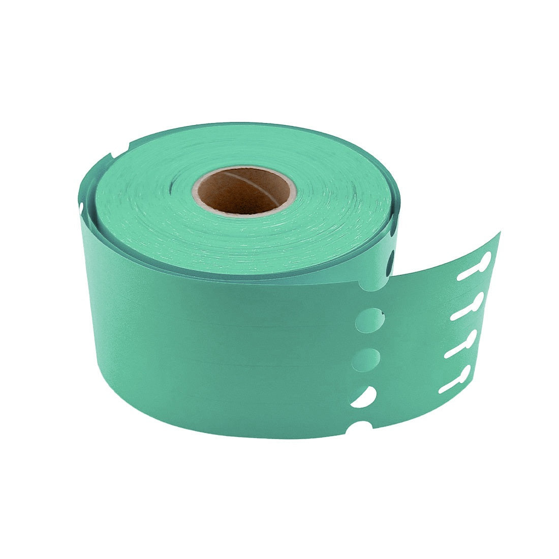 Loop Lock Labels On Roll | Green Self-Tie Plant Tags 250x25mm 4-Across ...