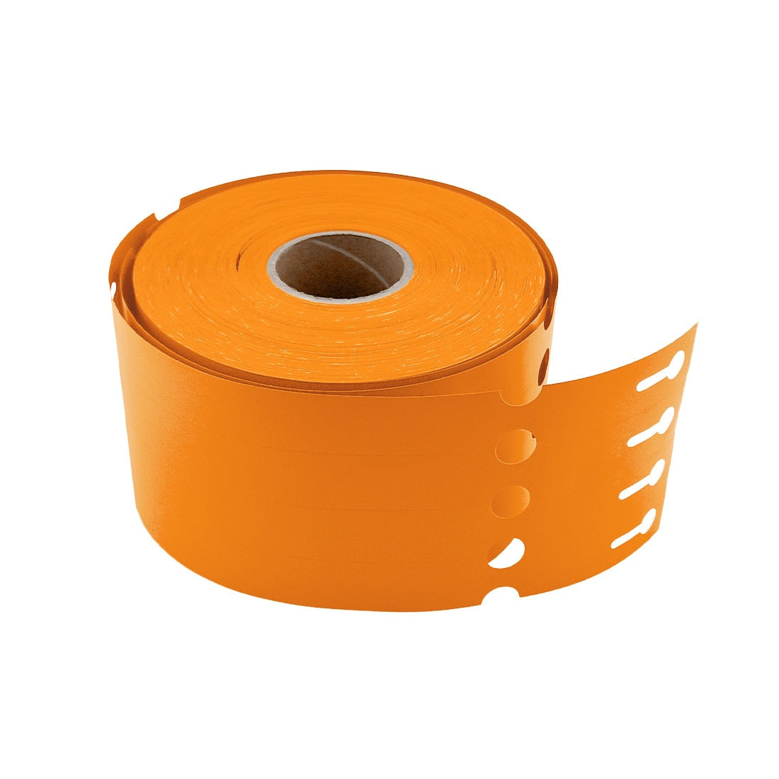 Loop Lock Labels On Roll | Orange Self-Tie Plant Tags 250x25mm 4-Across ...