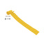 Plant Labels Yellow Wrap Around Tags 250x25mm Loop Size 23mm