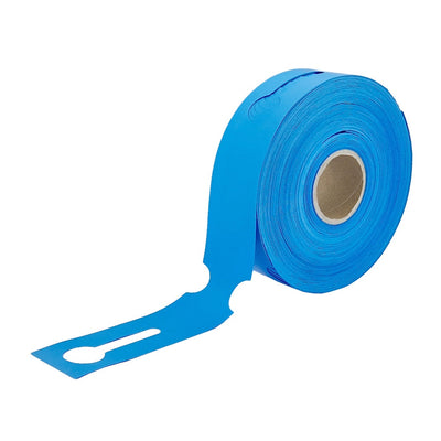 Blue Plant Lock Loop Labels On Roll For TT Printer 