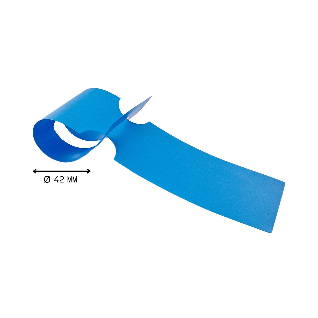 Blue Lock Loop Tags For Thermal Transfer Printer