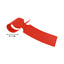 Wrap Around Tags Red HDPE 