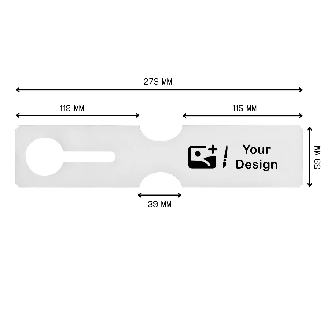 Large Printed Loop Lock Labels | Personalised Self-Tie Plant Tag ...