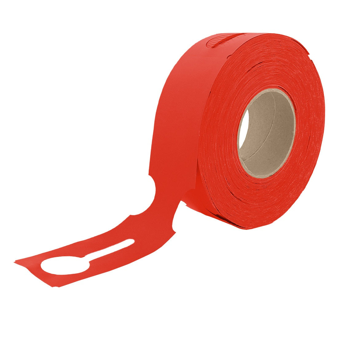 Large Lock Loop Tags Red For Thermal Transfer Printer