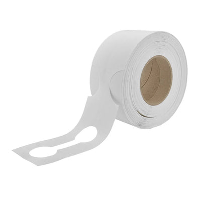Large Lock Loop Tags White
