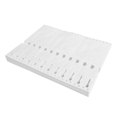 Lock Loop Tags For Matrix Printer 220x25mm Tyvek - 5 Colours 1000 Pack