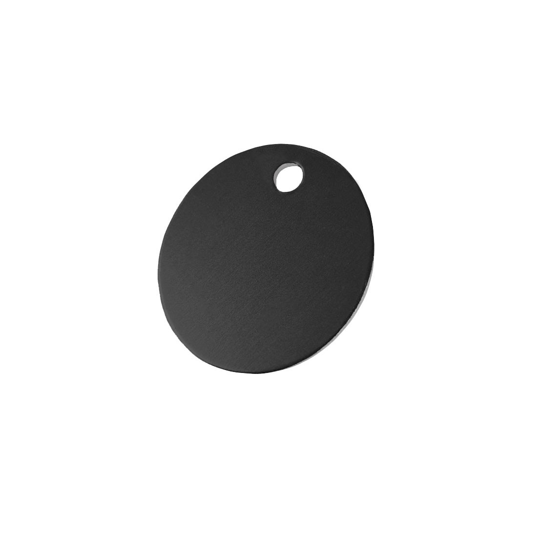 Numbered Black Aluminium Tags 30mm