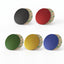 Blank Coloured Aluminium Tags With Adhesive 3M tape backing 5 Colours Black, Red, Dark Green, Gold and Dark Blue