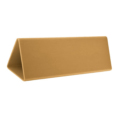 Blank Gold Triangle Table Sign 200x55mm