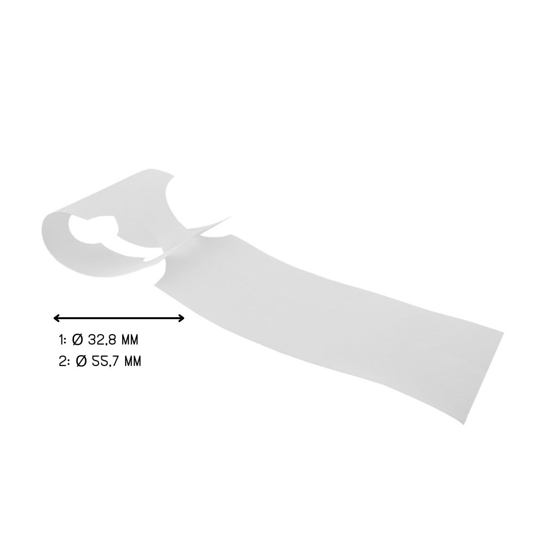 Lock Loop Tags Extra Larger For Thermal Transfer Printer