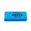 Small Drinks Tickets Book Blue ' Enjoy A Drink On Us' 