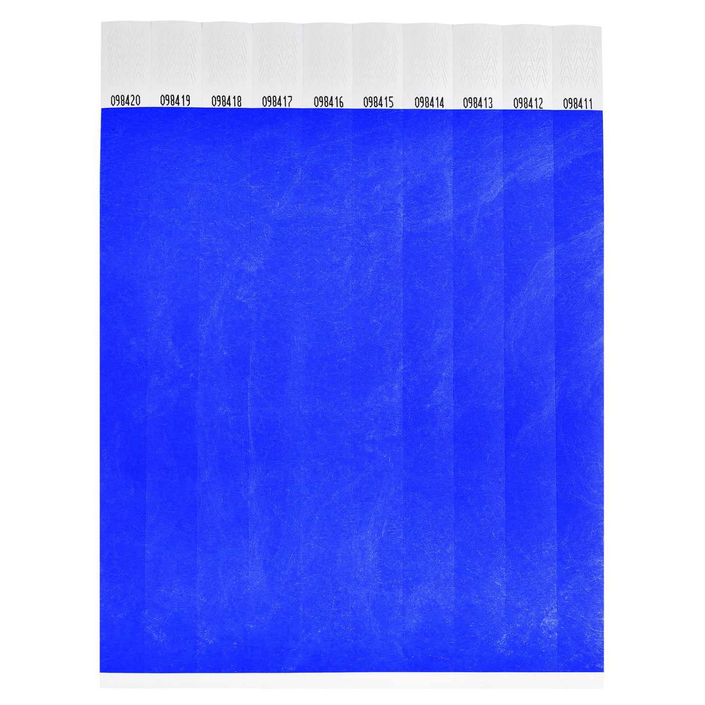 Tyvek Wristbands - Blue