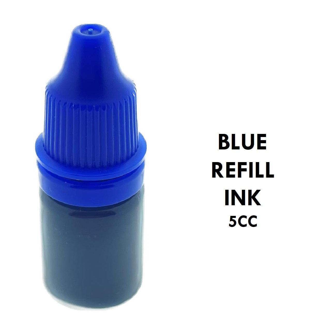 Blue Stamp Ink Refill 5CC Bottle 