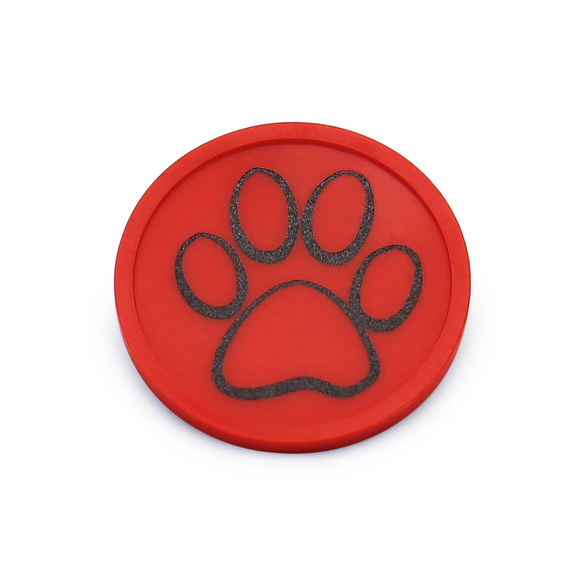 Personalised Plastic Tokens Red