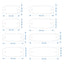 Dimensions Card Octagon Acrylic Number Tags With Two Drill Holes