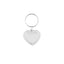 Clear Acrylic Photo Frame Key Tags Heart Shape