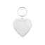 Clear Acrylic Photo Frame Key Tags Heart Shape