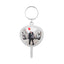 Personalised Acrylic Photo Frame Key Tag Lolly Pop Shape