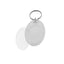 Clear Acrylic Photo Frame Key Tags Oval Shape