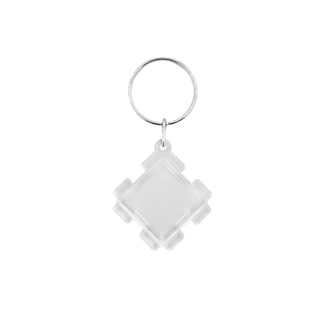 Clear Acrylic Photo Frame Key Tags Puzzle Piece