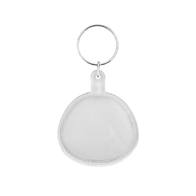 Clear Acrylic Photo Frame Key Tags Reuleaux Triangle Shape