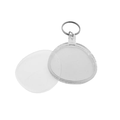 Clear Acrylic Photo Frame Key Tags Reuleaux Triangle Shape