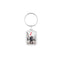 Custom Printed Acrylic Photo Frame Key Tag 28x21mm Rectangle