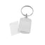 Clear Rectangle Photo Frame Key Tag