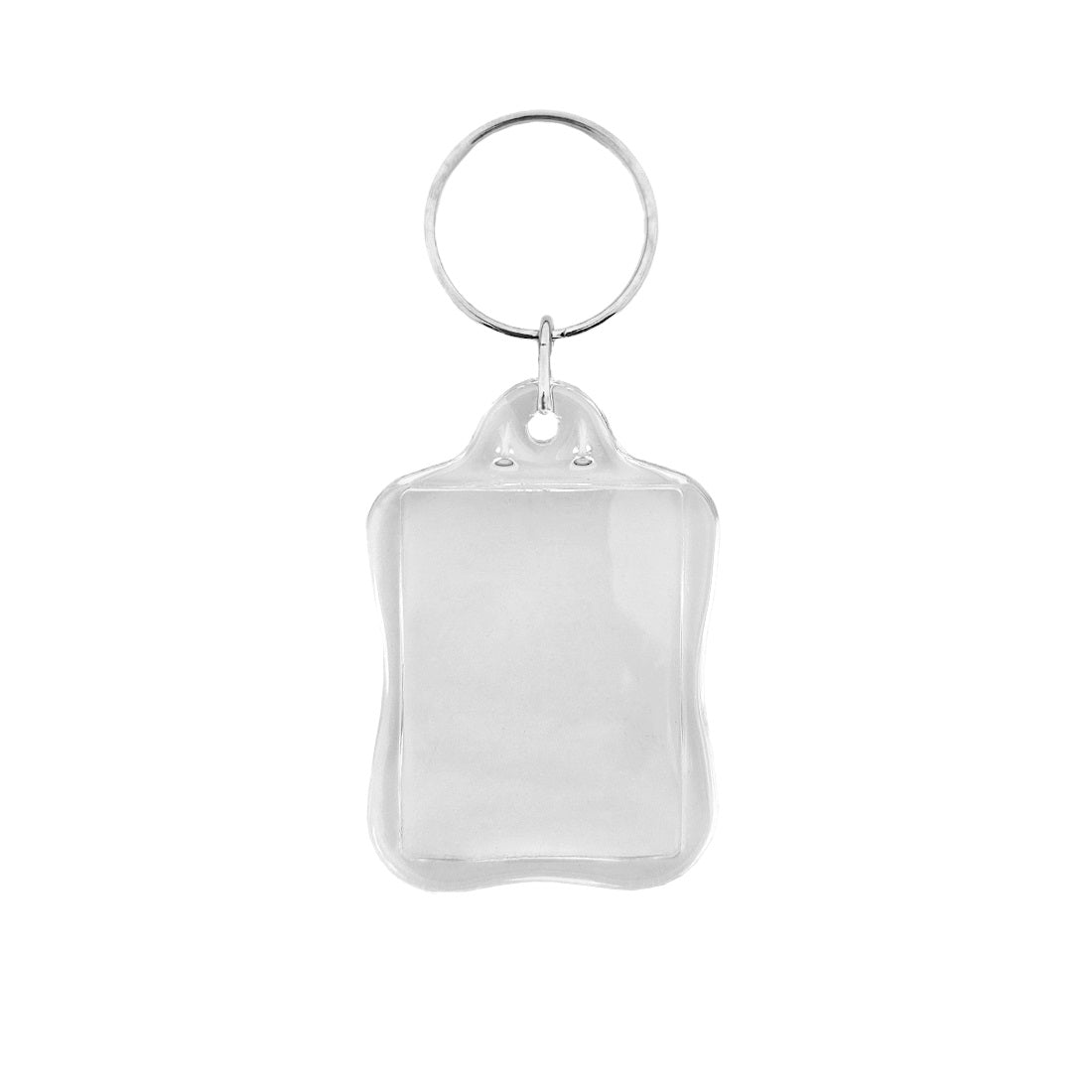 Clear Acrylic Photo Frame Key Tags Retro Rectangle