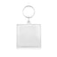 Clear Acrylic Photo Frame Key Tag 50x50mm