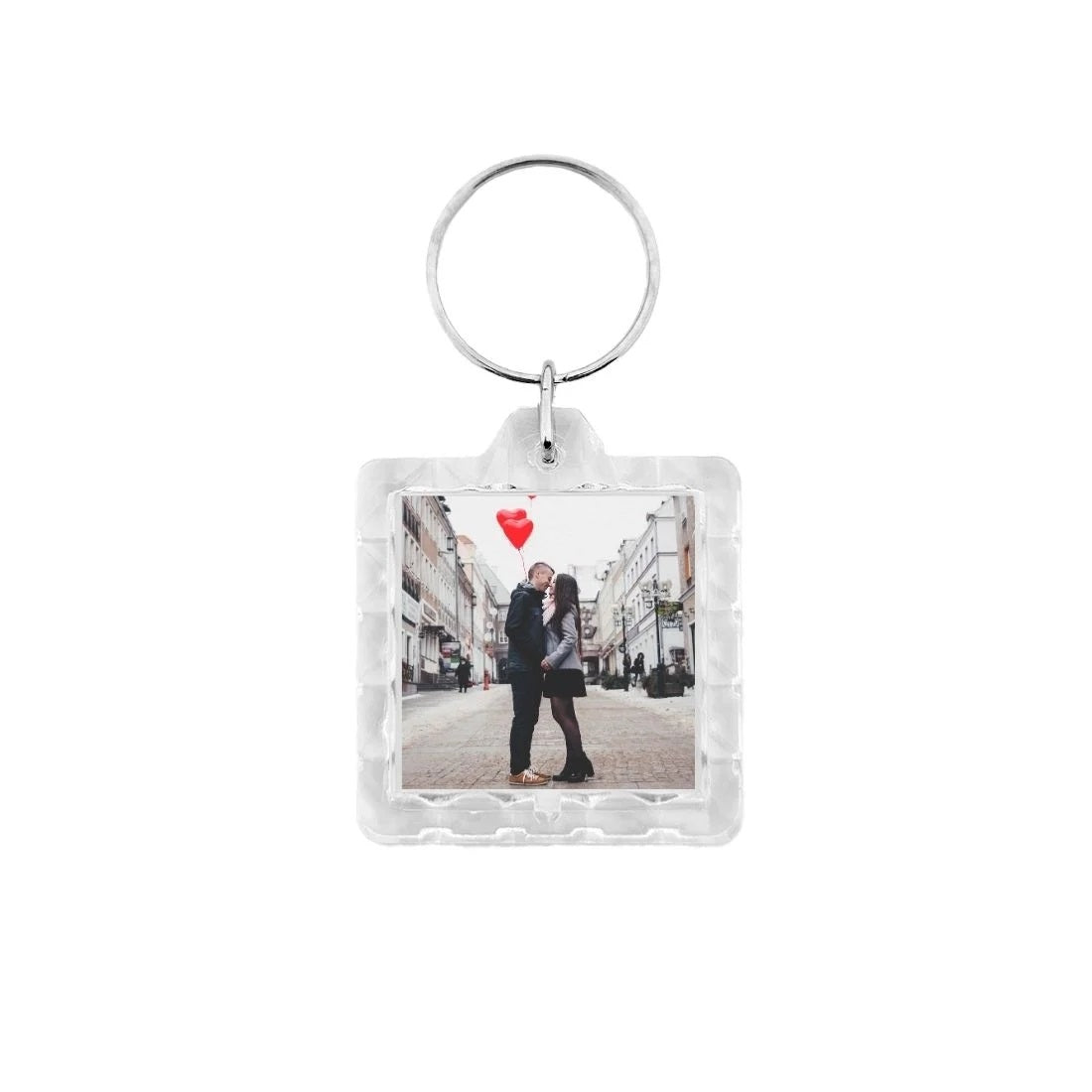 Custom Printed Acrylic Photo Frame Key Tag