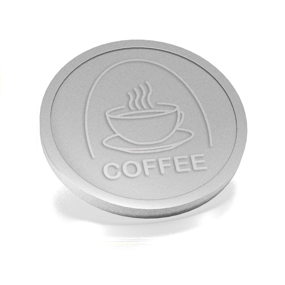 Plastic Drink Tokens Coffee Cup 29mm