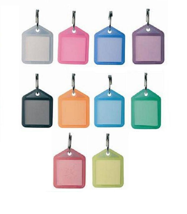 Small Key Tags | Paper Insert Plastic Key Tags | CombiCraft Australia ...